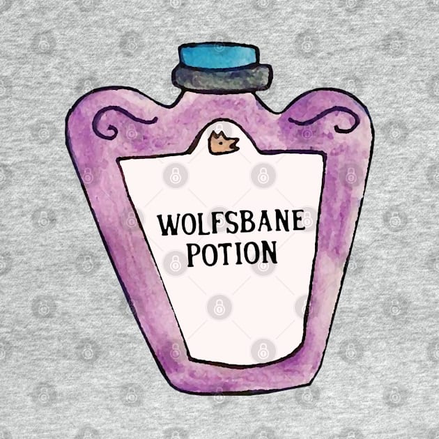 Wolfsbane Potion by staceyromanart